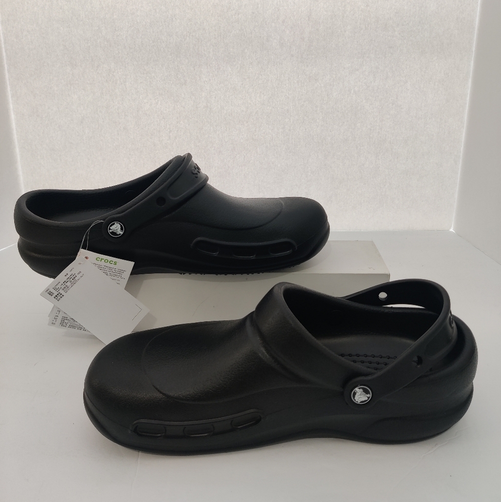 Crocs Bistro Work Clog 10075-001 Size 10 NWT